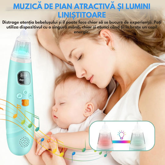Qova Aspirator Nazal Electric pentru Sugari și Copii