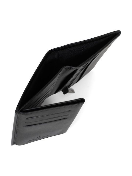 Δερμάτινο Ανδρικό Πορτοφόλι με RFID Μαύρο