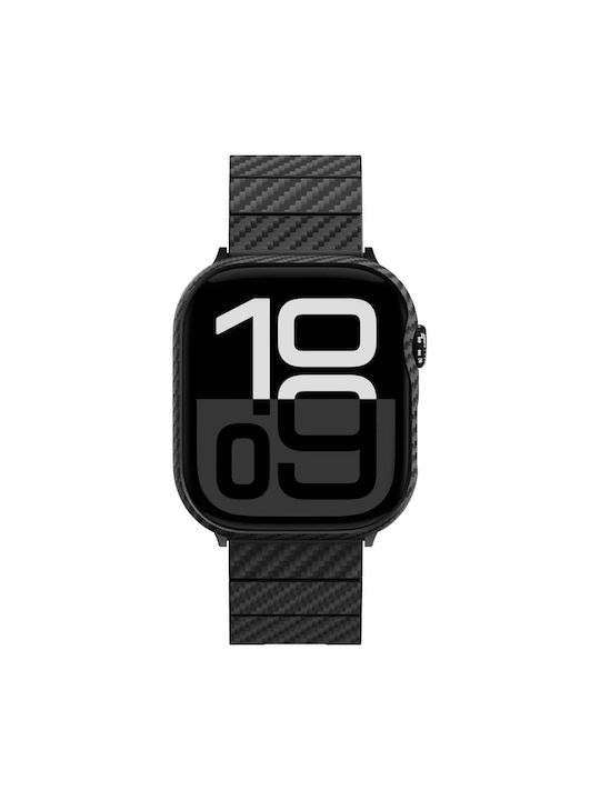 Pitaka Tragbare Hülle Kevlar in Schwarz für Apple Watch 42mm