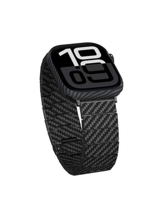 Pitaka Tragbare Hülle Kevlar in Schwarz für Apple Watch 42mm