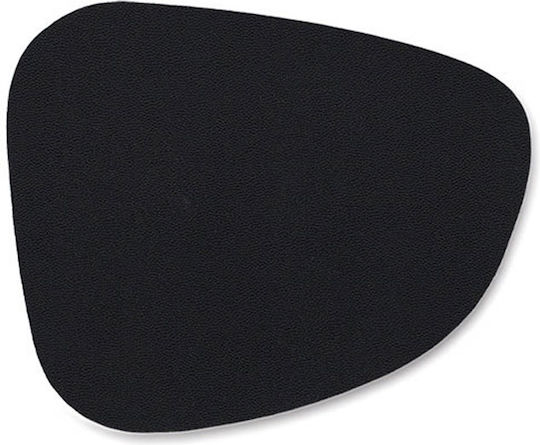 Suporturi Pentru Pahare din Piele Ecologică Negre 10x12cm 4 Bucăți