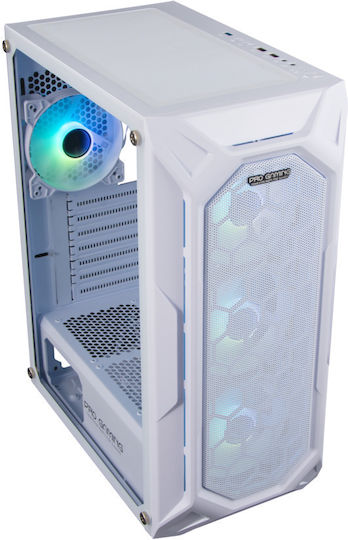 ProGaming Hive Desktop PC (i5-14600KF/32GB DDR4/2TB SSD/GeForce RTX 3050/Windows 11 Home) Alb Gheață