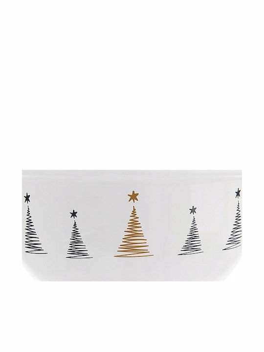 Orion Shallow Serving Plate from Porcelain White 13.5cm
