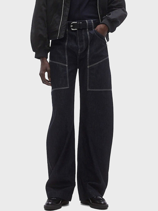 Γυναικείο Jean Παντελόνι σε Balloon Γραμμή Unwashed Denim