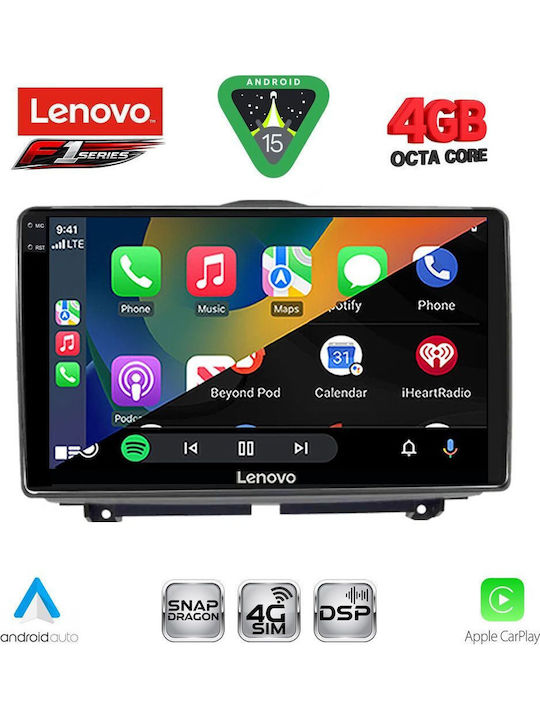 Lenovo Car Audio System for Lada Granta 2012-2026 Bluetooth USB Wi-Fi GPS Apple CarPlay Android Auto with 9 Inch Touch Screen LENOVO SSQ 9338 CPA