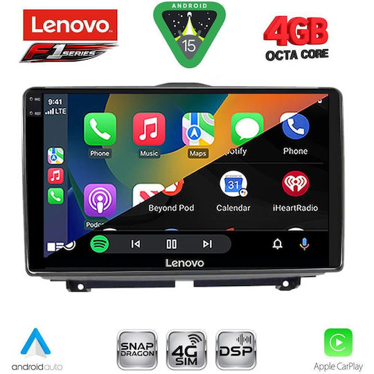 Lenovo Car Audio System for Lada Granta 2012-2026 Bluetooth USB Wi-Fi GPS Apple CarPlay Android Auto with 9 Inch Touch Screen LENOVO SSQ 9338 CPA