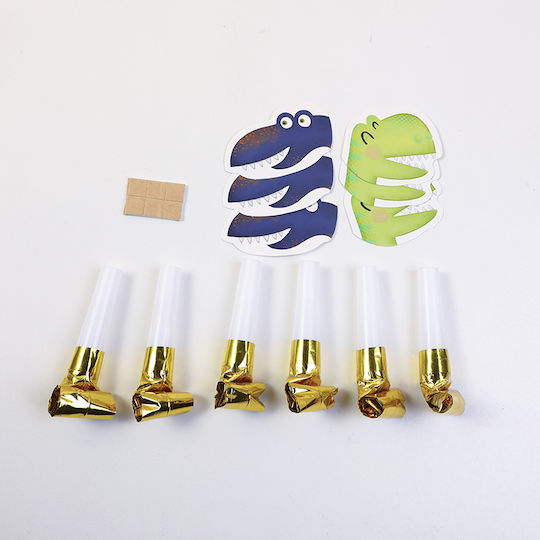 Whistles – Dinosaur 6 Pieces
