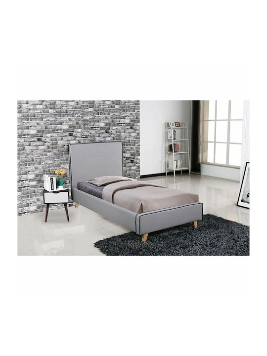 Morisson Pat Single Gri pentru Saltea 90x190cm
