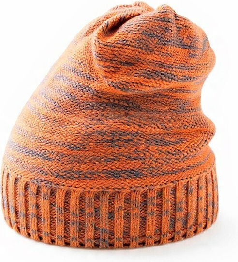Beanie Unisex Beanie Gestrickt in Orange Farbe