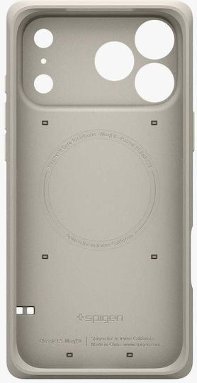 Spigen Classic Ls Mag Fit Rückseite Kunststoff / Silikon Graue (iPhone 17 Pro)