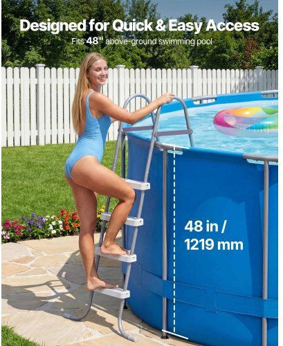 Vevor Silver Pool Ladder