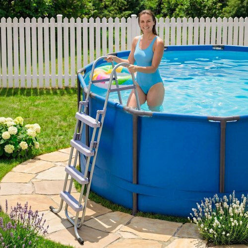 Vevor Silver Pool Ladder