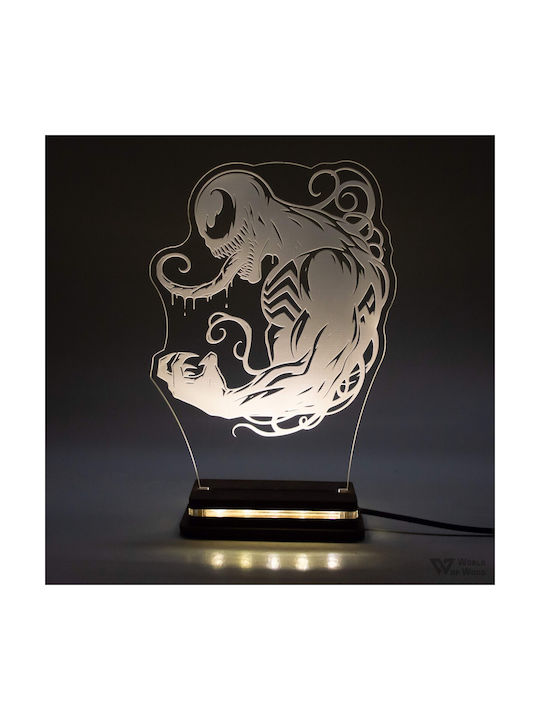 World of Wood Διακοσμητικό Φωτιστικό Venom LED 21x15εκ.