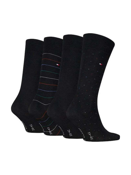 Tommy Hilfiger Men's Black Socks 4Pack