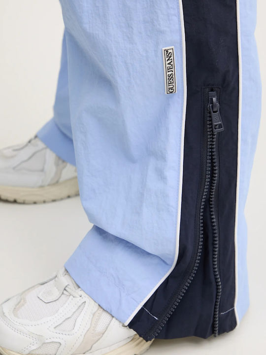 Pantaloni De Trening Albastru Deschis