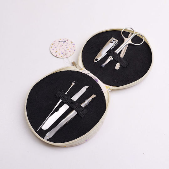 Set Of 7 Nail Tools Flower Series