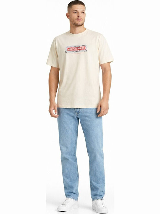 Jack & Jones T-shirt Μπεζ