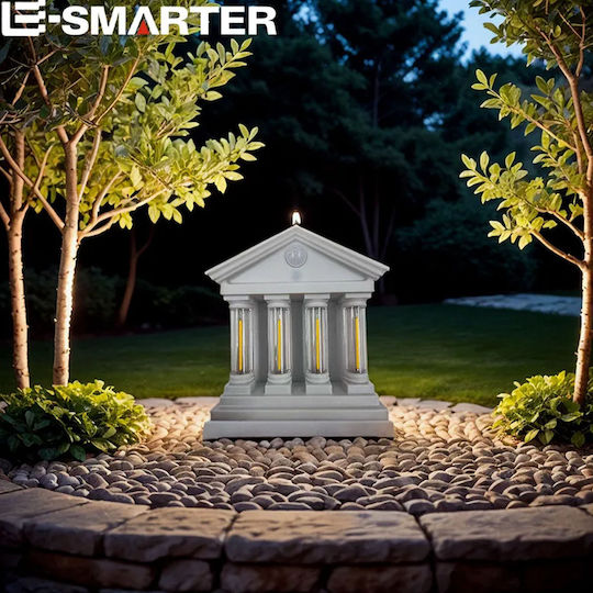 Waterproof Wall Mounted Solar Light Warm White 3000K with Photocell IP65