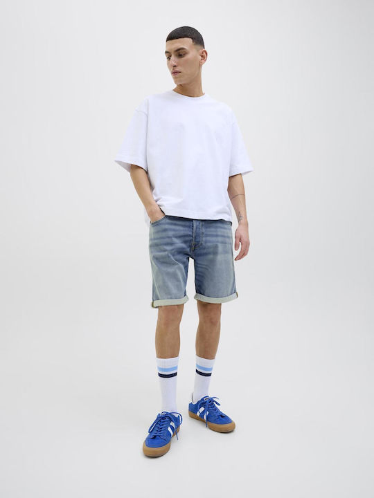 Jjirick Мъжка Бермуда Деним Син Denim