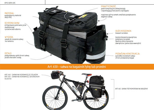 Sport Arsenal Lrc Suport Spate Pentru Bicicletă Art 022