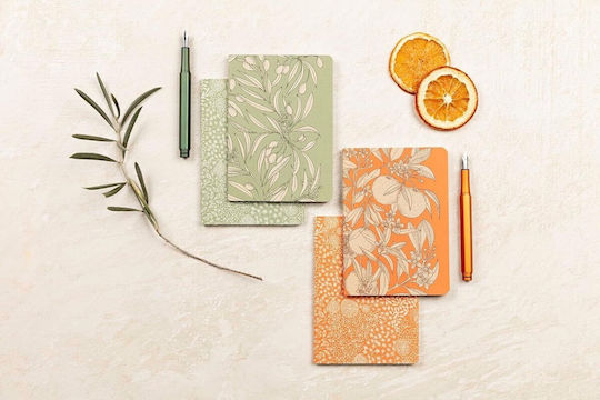 Clairefontaine Set Of 2 Notebooks A6 32 Sheets With White Pages White GREEN