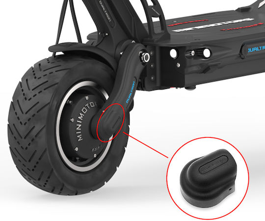 Minimotors Nut Cover Dualtron Thunder 2 3 Front Left Rear Right Black