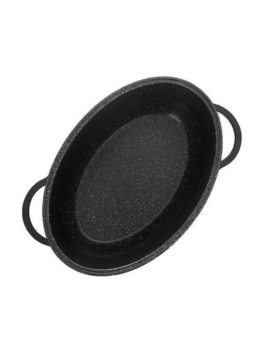 Orion Oval Heat-Resistant Cookware Glass with Lid 45cm 2 Pieces