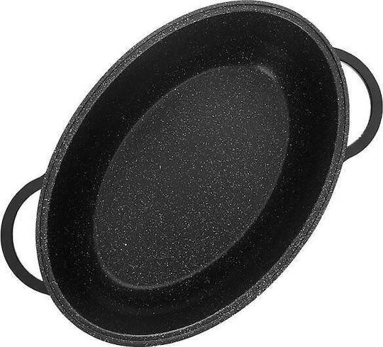 Orion Oval Hitzebeständiges Kochgeschirr Glas mit Deckel 45cm 2 Stücke