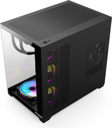 ProGaming Elite Gaming Desktop PC (Ryzen 7-5800X/32GB DDR4/1TB SSD/GeForce RTX 5060 Ti/W11 Home) Gheață Neagră