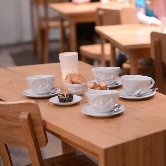 Kaffeetasse aus Porzellan Weiß 200ml