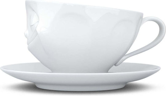 Kaffeetasse aus Porzellan Weiß 200ml