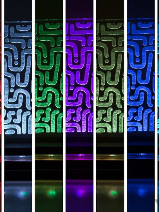 World of Wood Led Children's Decorative Lamp Multicolour 20x14cm