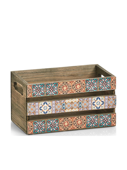 Διακοσμητικό Κουτί Ξύλινο 24x16x13.5cm