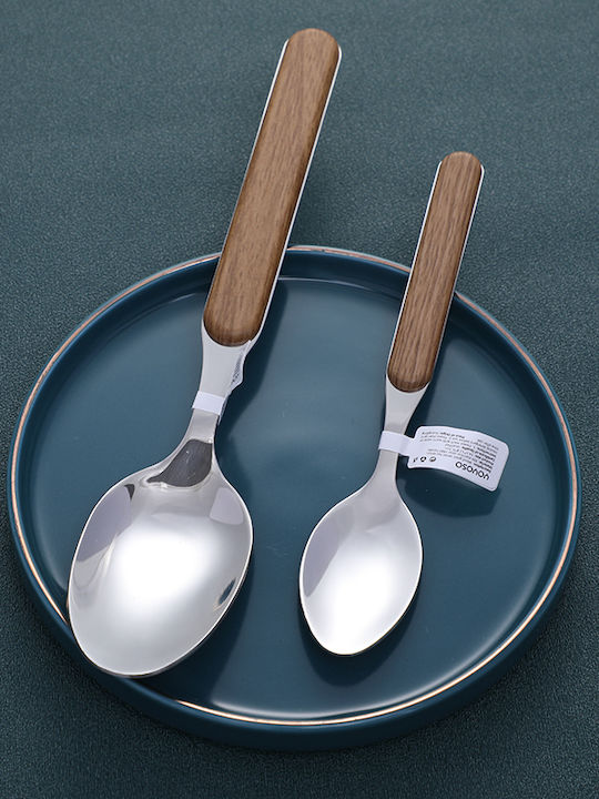 Silver Stainless Steel Spoon