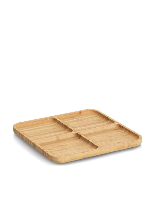 Ξύλινη Ορντεβιέρα 4 Θέσεων Ø25cm Π25xΜ1.8cm Ξύλινη Ορντεβιέρα 4 Θέσεων Ø25cm Π25xΜ1.8cm