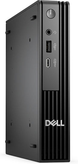Dell Pro Micro QCM1255 Мини компютър (Ryzen 5 Pro 8500GE/16GB DDR5/512GB SSD/Windows 11 Pro)