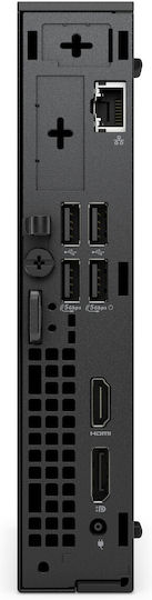 Dell Pro Micro QCM1255 Мини компютър (Ryzen 5 Pro 8500GE/16GB DDR5/512GB SSD/Windows 11 Pro)