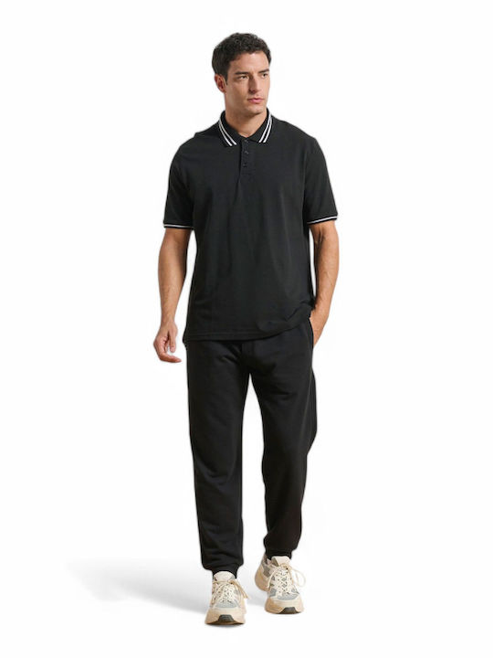 Polo Sport Tricou Cu Mânecă Scurtă Negru