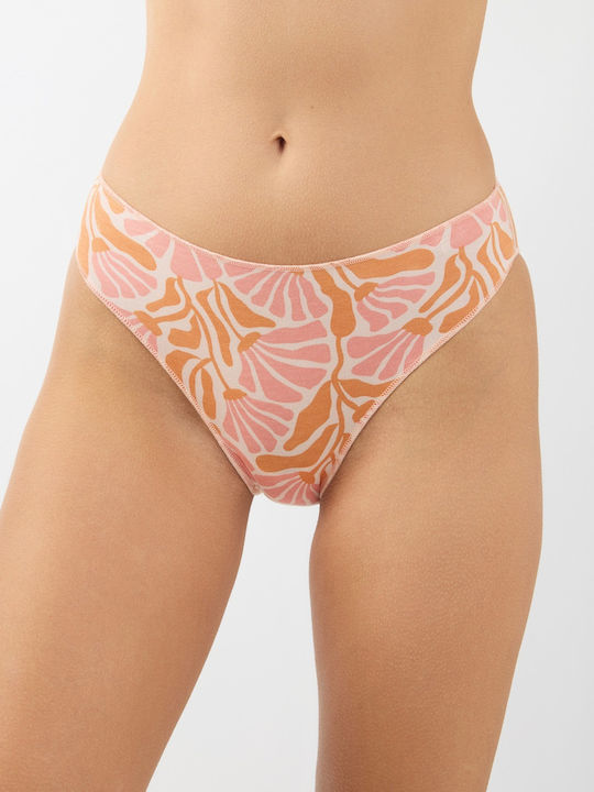 Damen-Slips 2er Pack Orange