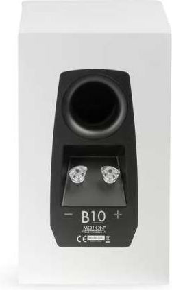 Martin Logan Motion B10 Paar Passive Hi-Fi-Lautsprecher Bibliothek 200W 2 Wege P17.8xB24.8xH31.8cm Satin Weiß