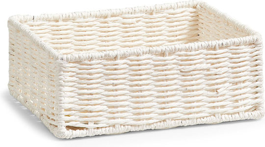 White Storage Basket 2 Pieces