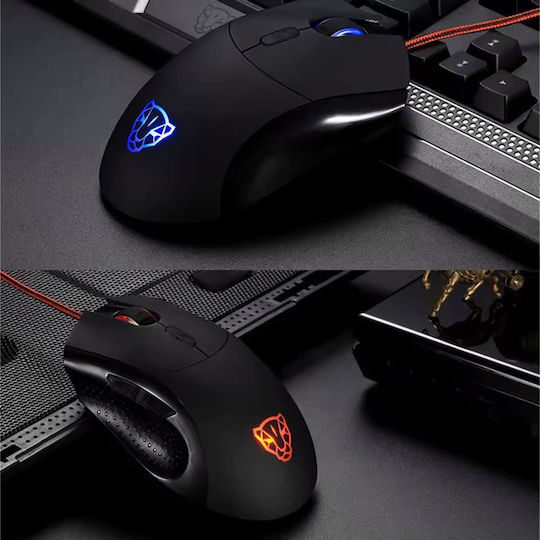 Motospeed V2 Gaming Ποντίκι Μαύρο