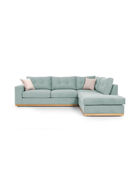 Brasil Canapea Colțar cu Unghi Reversibil Ciel Crem 280x225x90cm