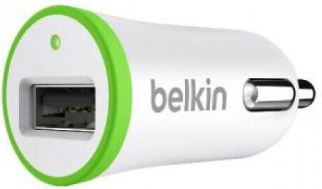 Belkin Încărcător Auto 10W cu un Port 1xUSB Culoare Albă