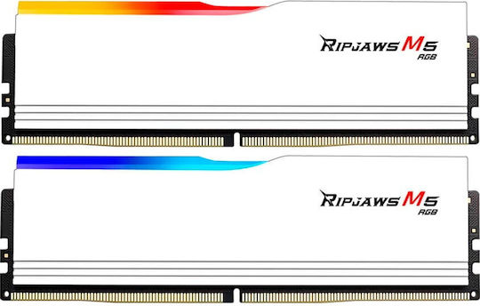 G.Skill Ripjaws M5 DDR5 96GB RAM με 2x48GB Modules και Ταχύτητα 5200 για Desktop