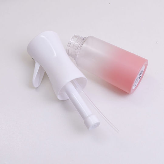 Spray Bottle 200ml White Pink Household & Cosmetic Use