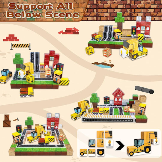 Malvys Magnetic Construction Toy