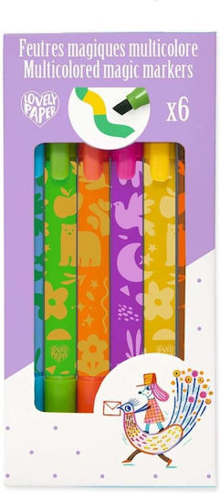 Djeco Djeco Zeichenstifte 4mm Magisch Set 6 Farben