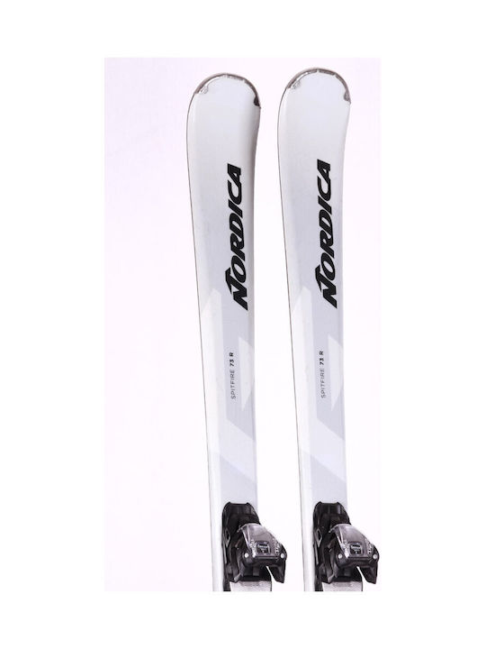 Nordica Spitfire 73 R Unisex Πέδιλα Σκι σε Λευκό Χρώμα με Δέστρες