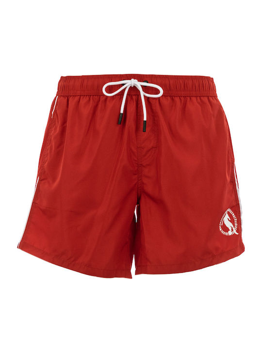 Costum De Baie Bărbați Pantaloni Scurți Roșii
